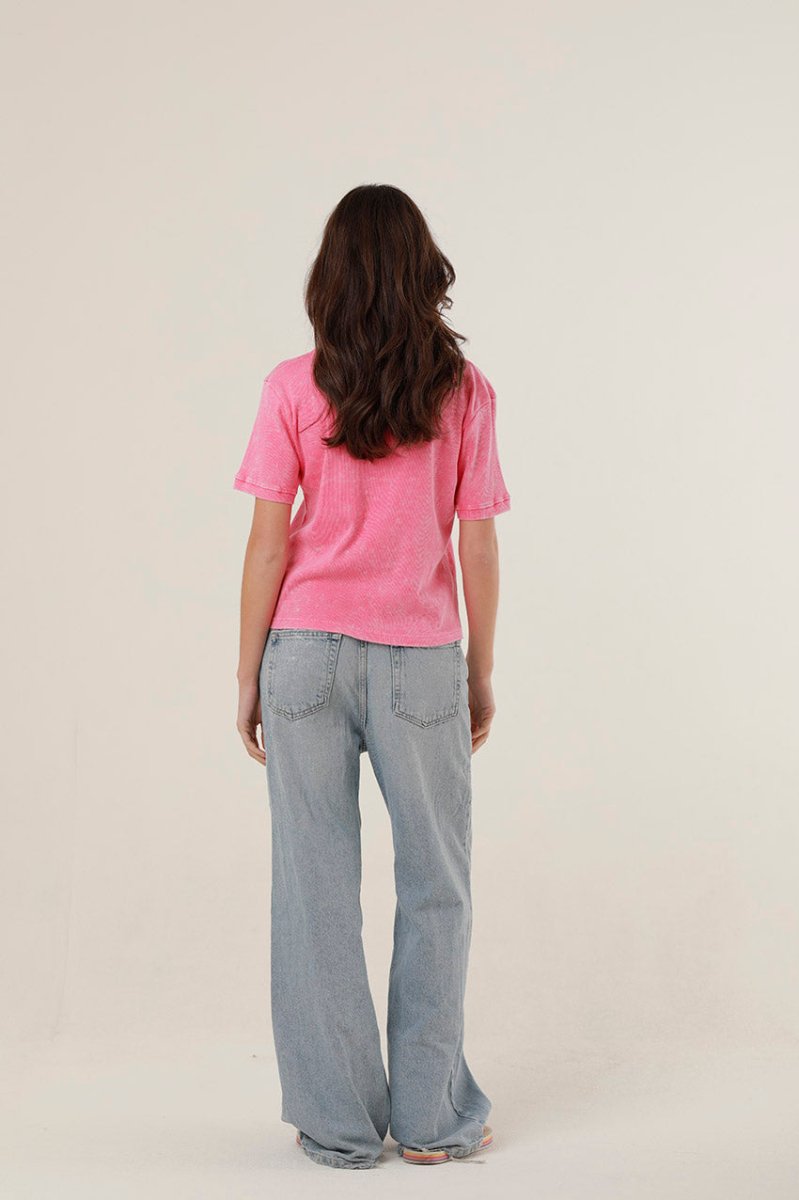 T - SHIRT HARPER PINK XS - ONE TEE