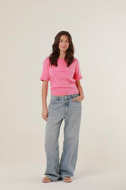 T - SHIRT HARPER PINK XS - ONE TEE