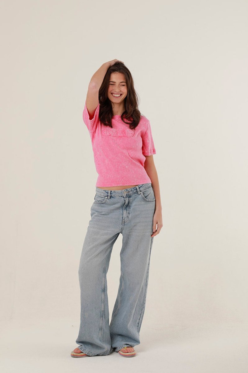 T - SHIRT HARPER PINK XS - ONE TEE