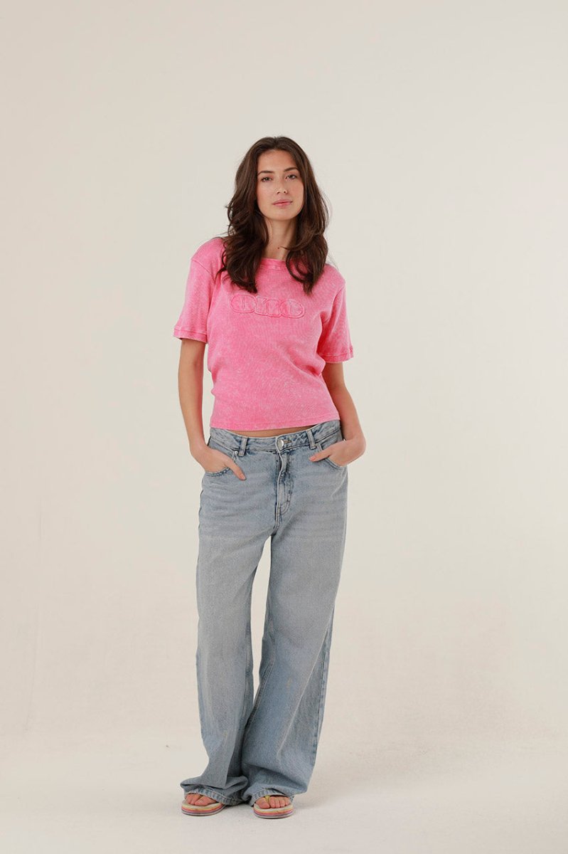 T - SHIRT HARPER PINK XS - ONE TEE