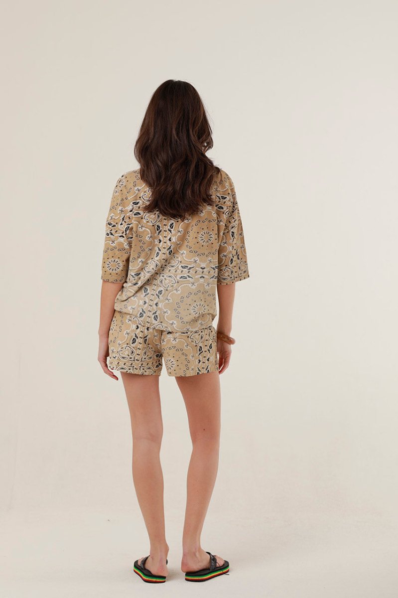 T - SHIRT HENRY KAKI XS - ONE TEE
