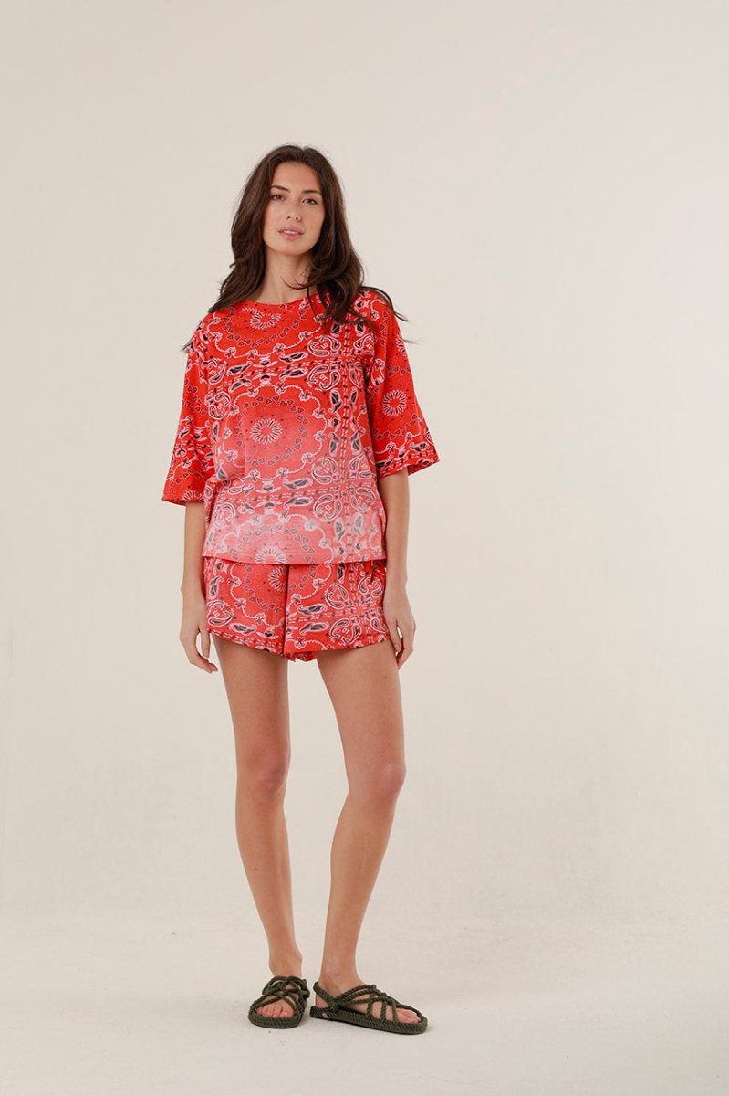 T - SHIRT HENRY KAKI XS - ONE TEE