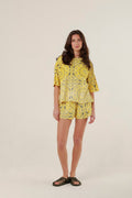 T - SHIRT HENRY YELLOW XS - ONE TEE
