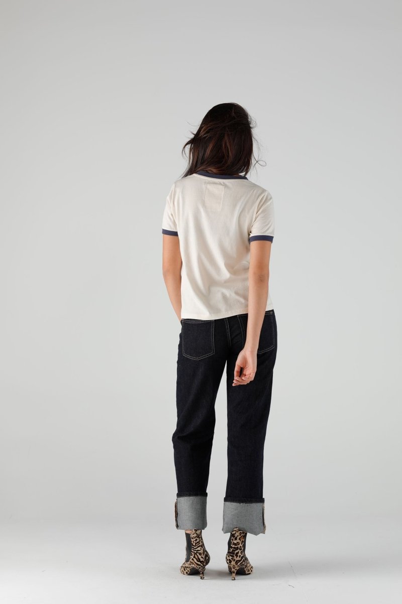 T-SHIRT JANE IVORY XS IVORY - ONE TEE