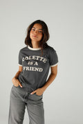 T-SHIRT JANE SLATE XS SLATE - ONE TEE