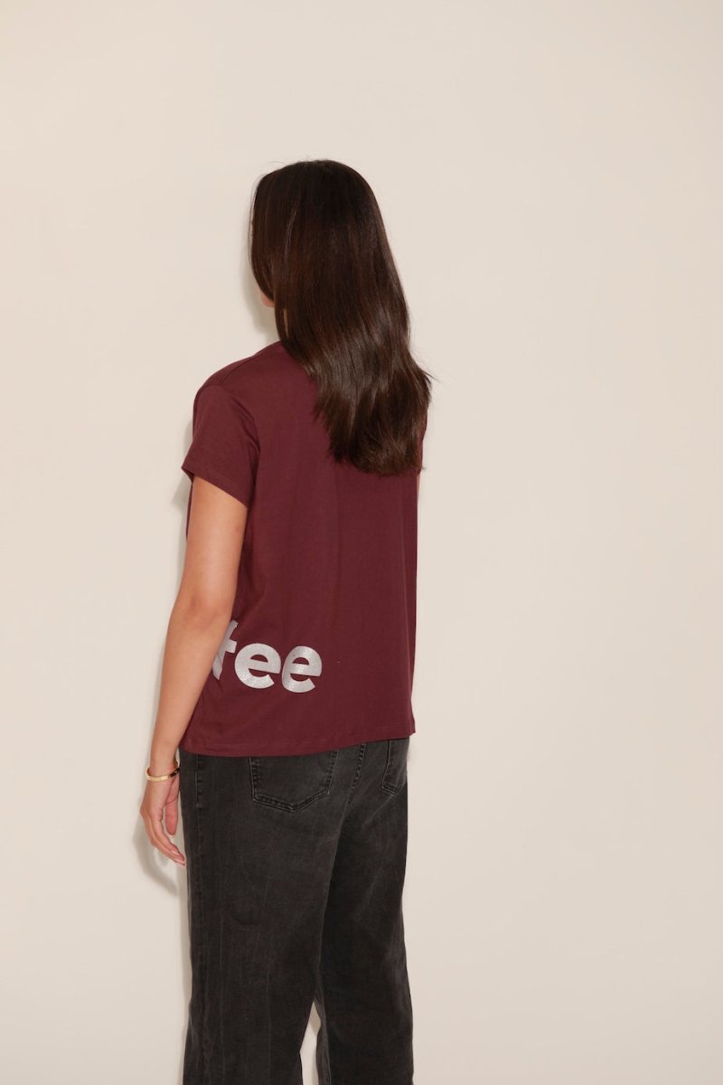 T - SHIRT JOE BURGUNDY XS - ONE TEE