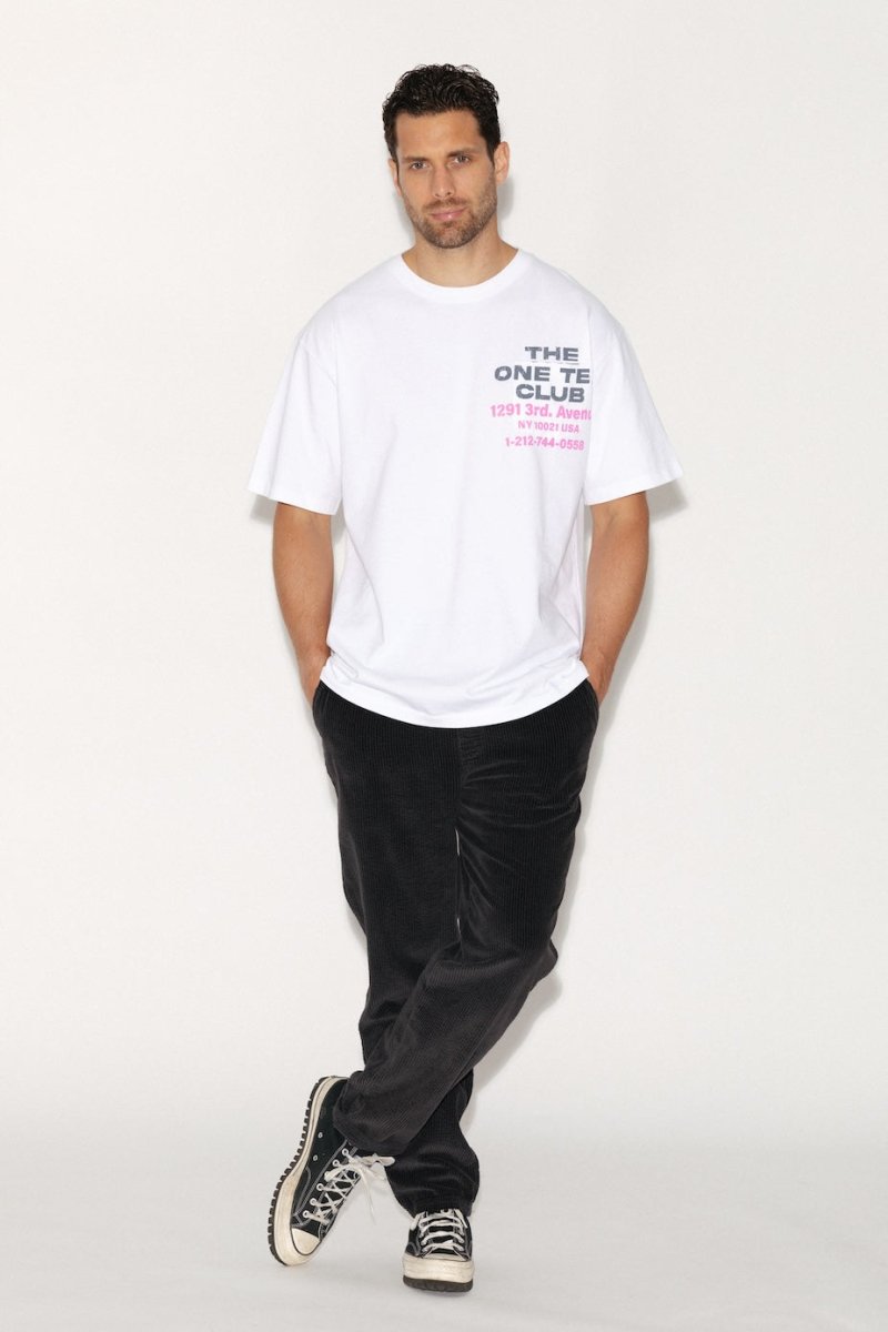 T - SHIRT KIRIL WHITE S - ONE TEE