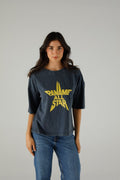 T-SHIRT LEON INDIGO XS INDIGO - ONE TEE