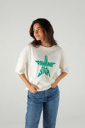 T-SHIRT LEON IVORY XS IVORY - ONE TEE