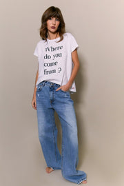T - SHIRT LISA XS BLANC - ONE TEE