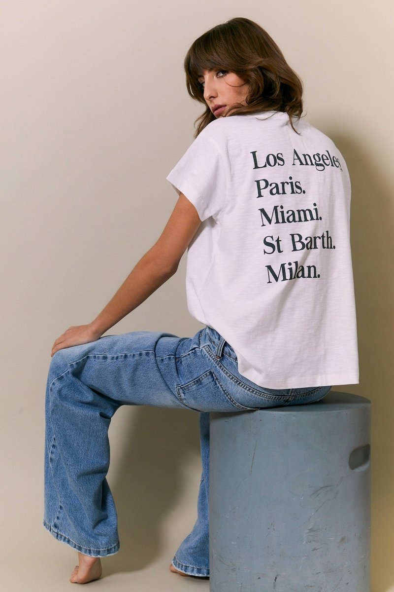 T - SHIRT LISA XS BLANC - ONE TEE