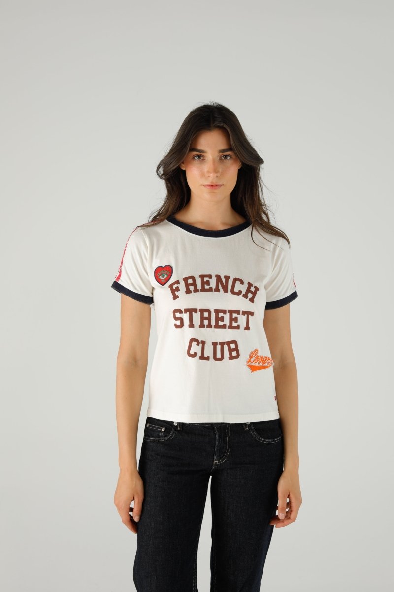 T-SHIRT LOIS IVORY XS IVORY - ONE TEE