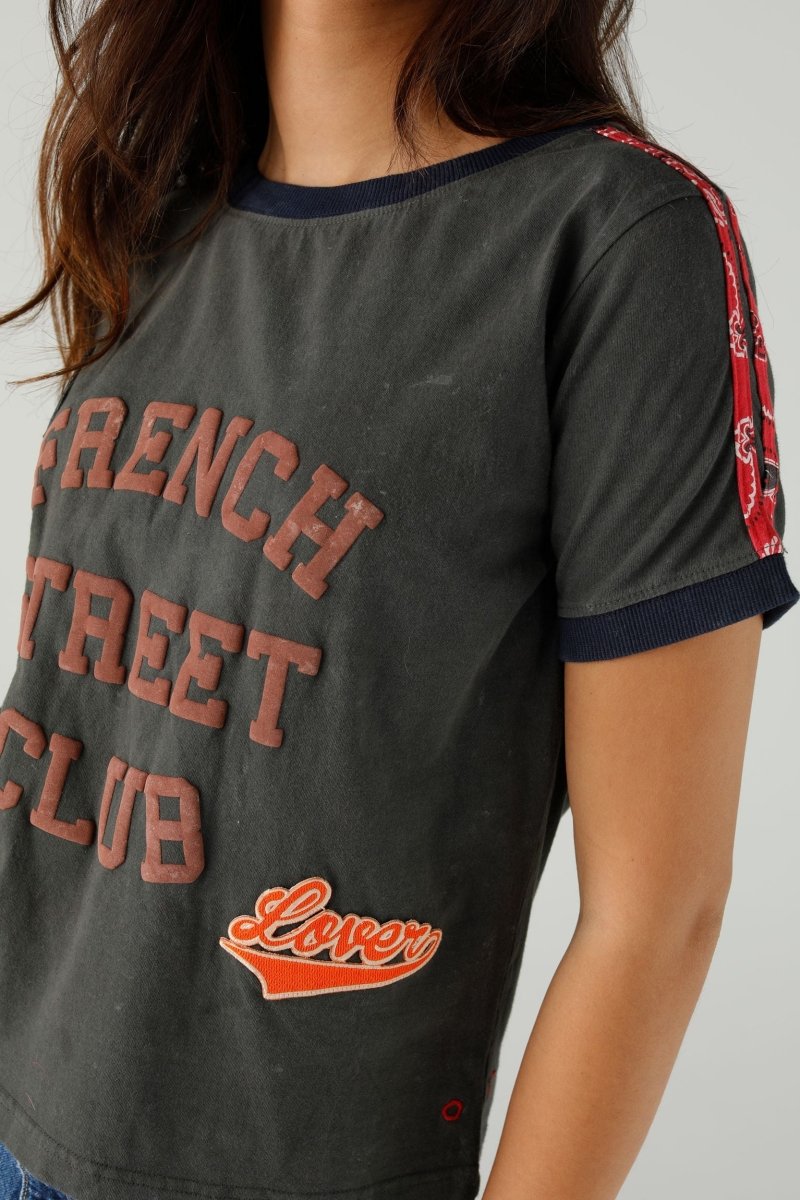 T-SHIRT LOIS SLATE XS SLATE - ONE TEE