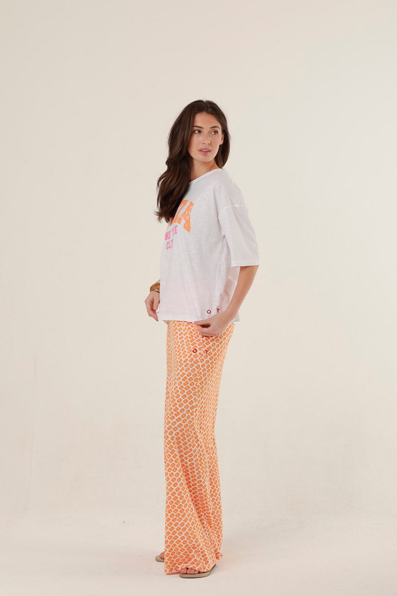 T - SHIRT LUNA WHITE XS - ONE TEE
