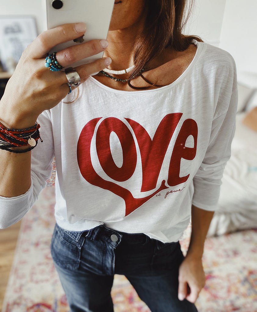 T - SHIRT MANCHES LONGUES ADELE - ONE TEE