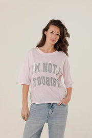T - SHIRT MARGARETH LIGHT PINK XS - ONE TEE
