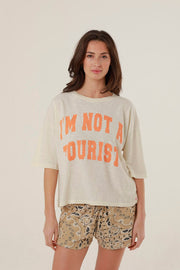 T - SHIRT MARGARETH MILK XS - ONE TEE