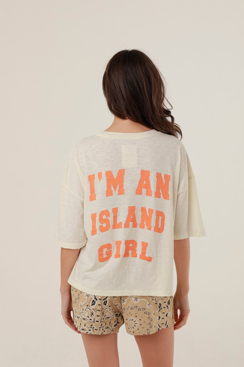T - SHIRT MARGARETH MILK XS - ONE TEE