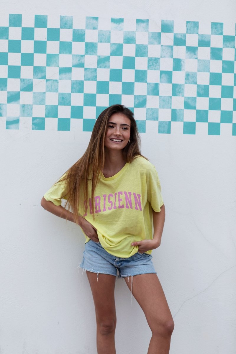 T - SHIRT MARGARETH YELLOW XS - ONE TEE