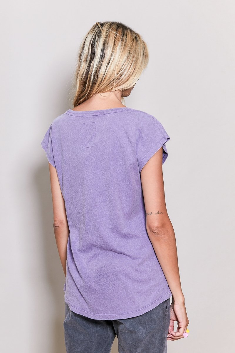 T - SHIRT MARNIE PURPLE XS - ONE TEE