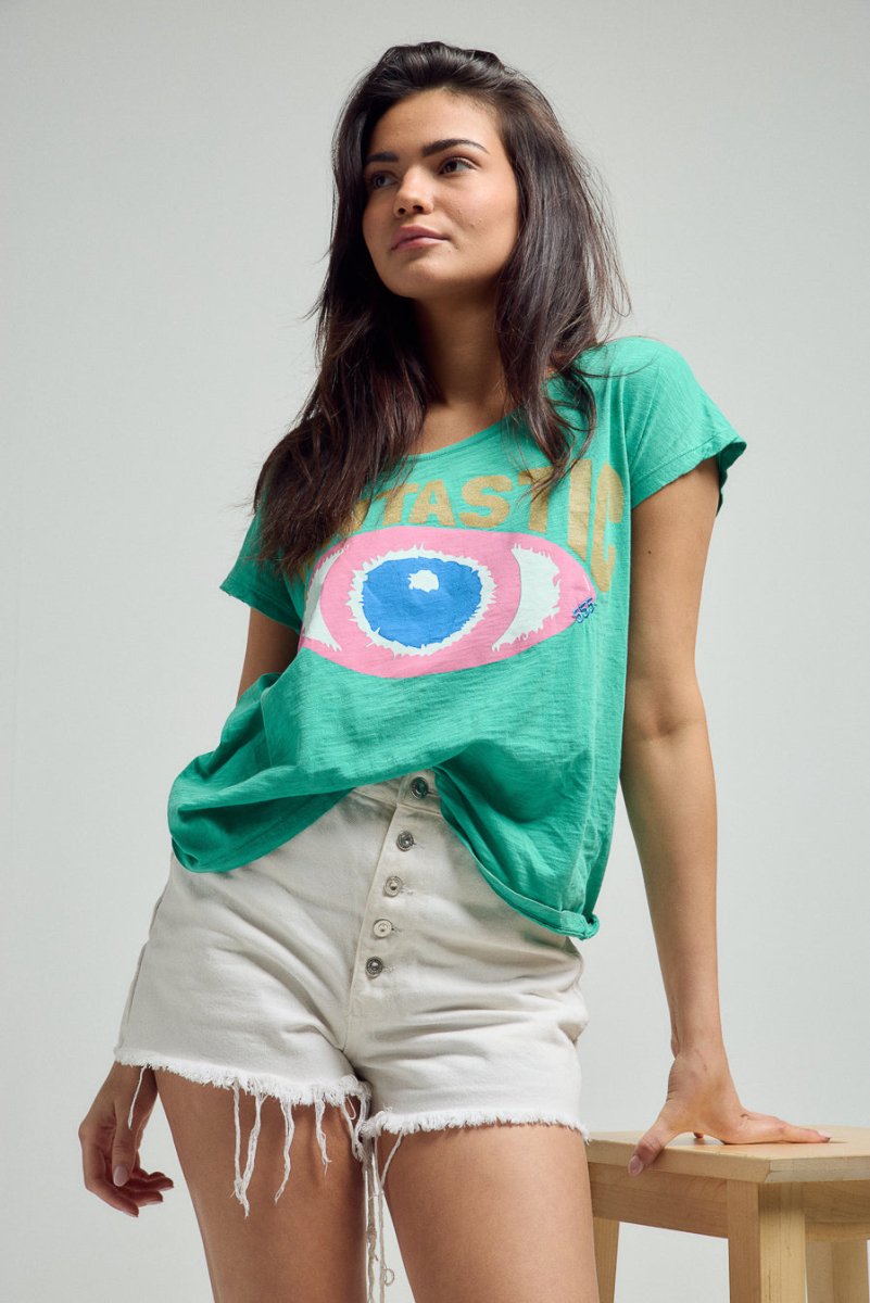 T - SHIRT MAZAL GREEN XS - ONE TEE
