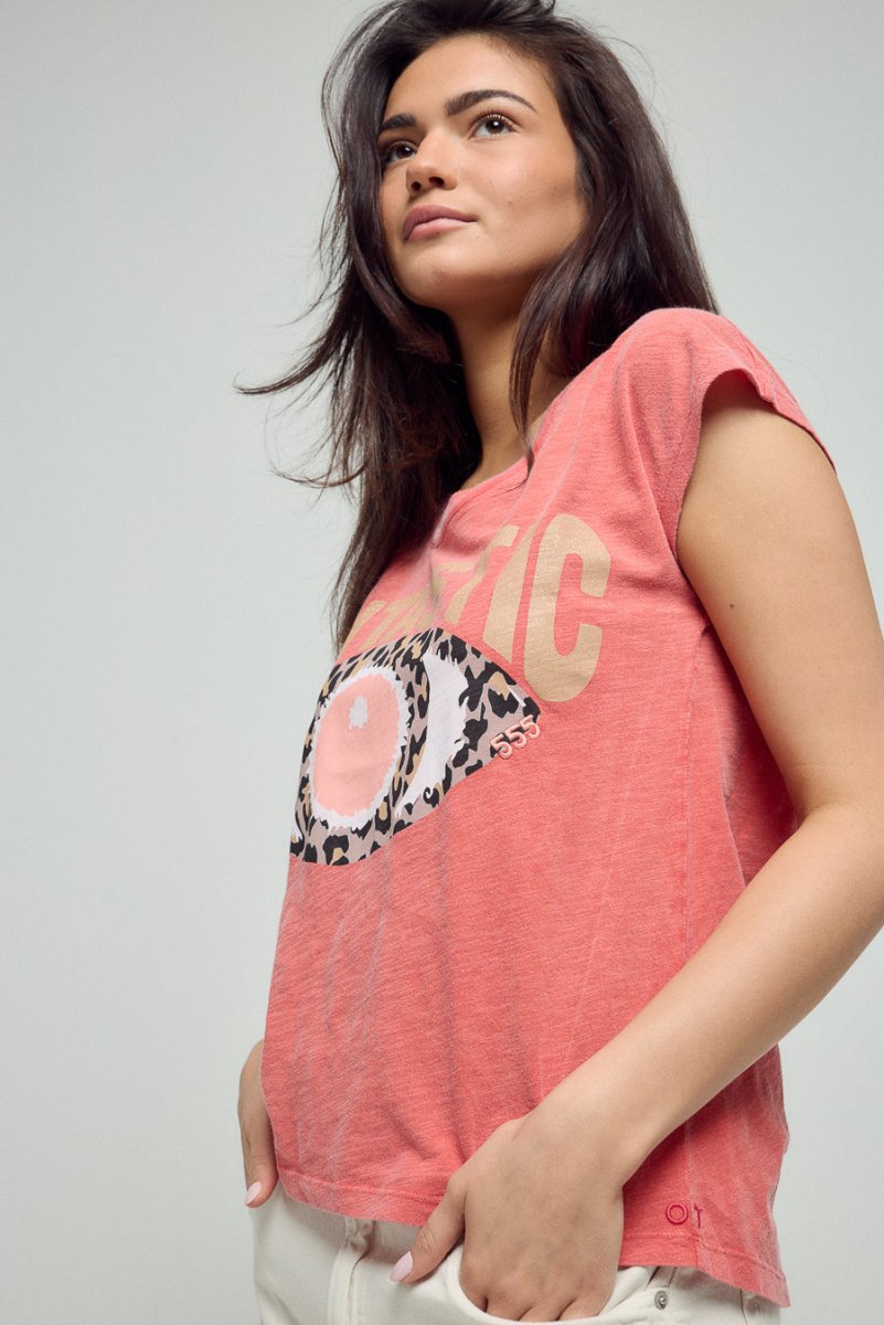 T - SHIRT MAZAL RED XS - ONE TEE