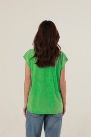 T - SHIRT MOLLY GREEN XS - ONE TEE