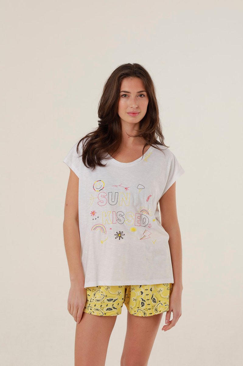 T - SHIRT MOLLY WHITE XS - ONE TEE
