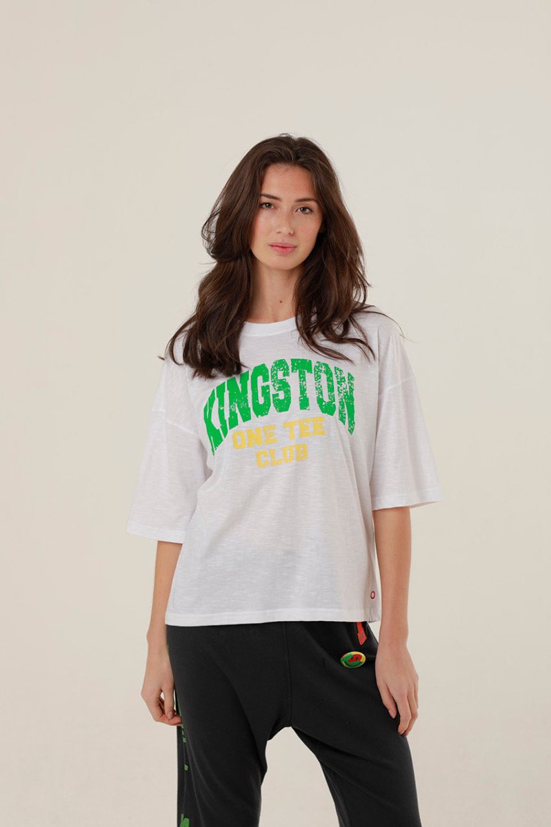T - SHIRT NAYA WHITE XS - ONE TEE