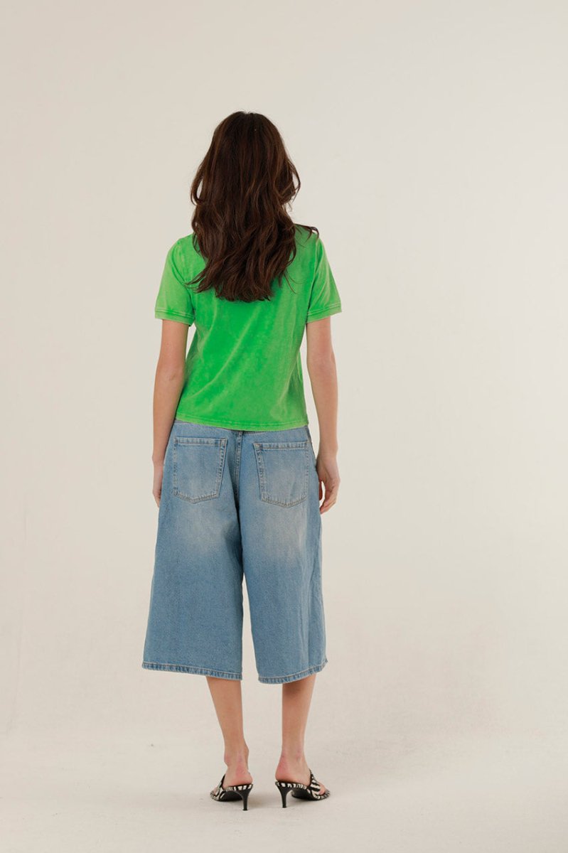 T - SHIRT NOA GREEN XS - ONE TEE