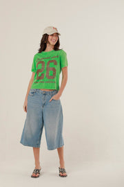 T - SHIRT NOA GREEN XS - ONE TEE