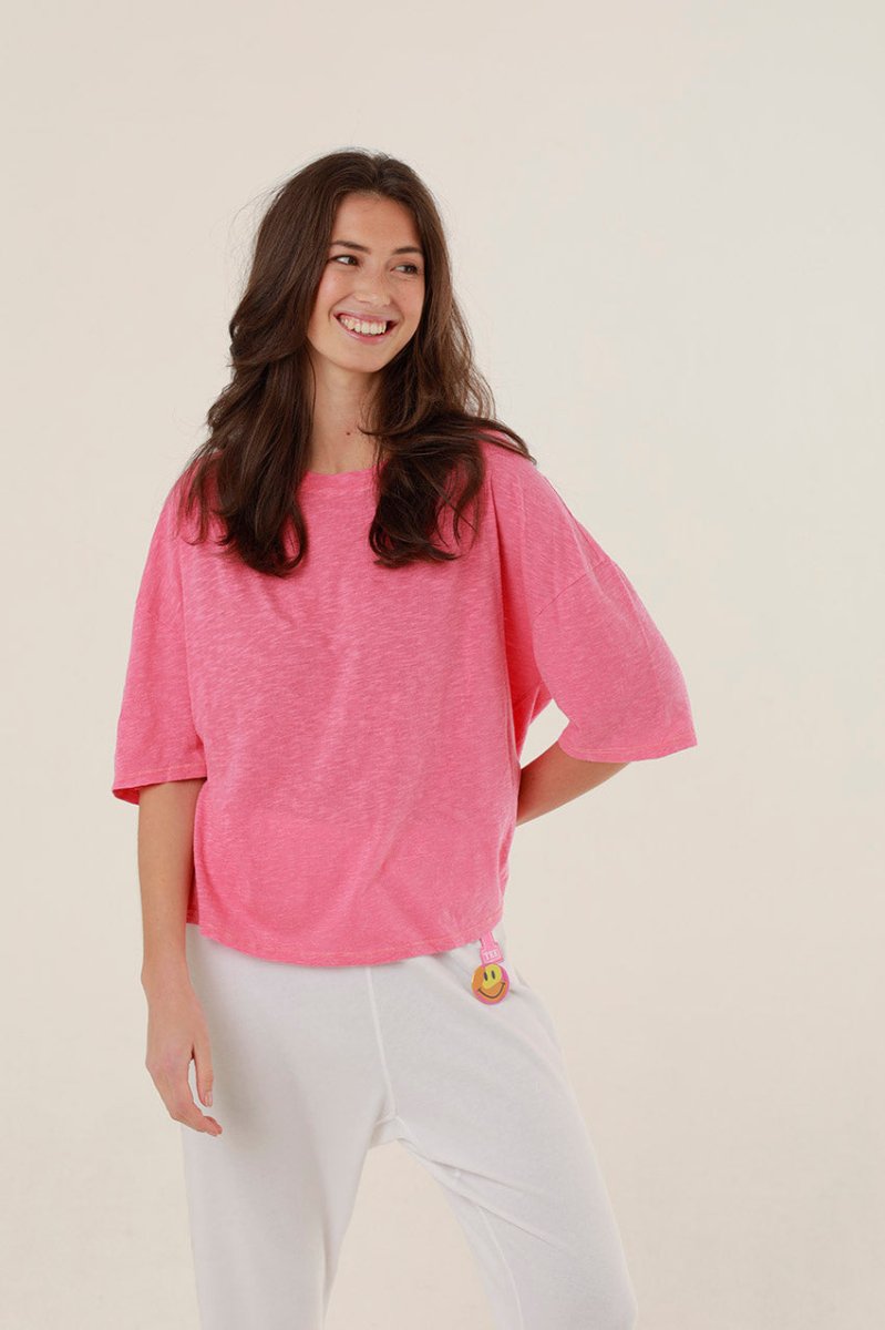 T - SHIRT PAULA PINK XS - ONE TEE