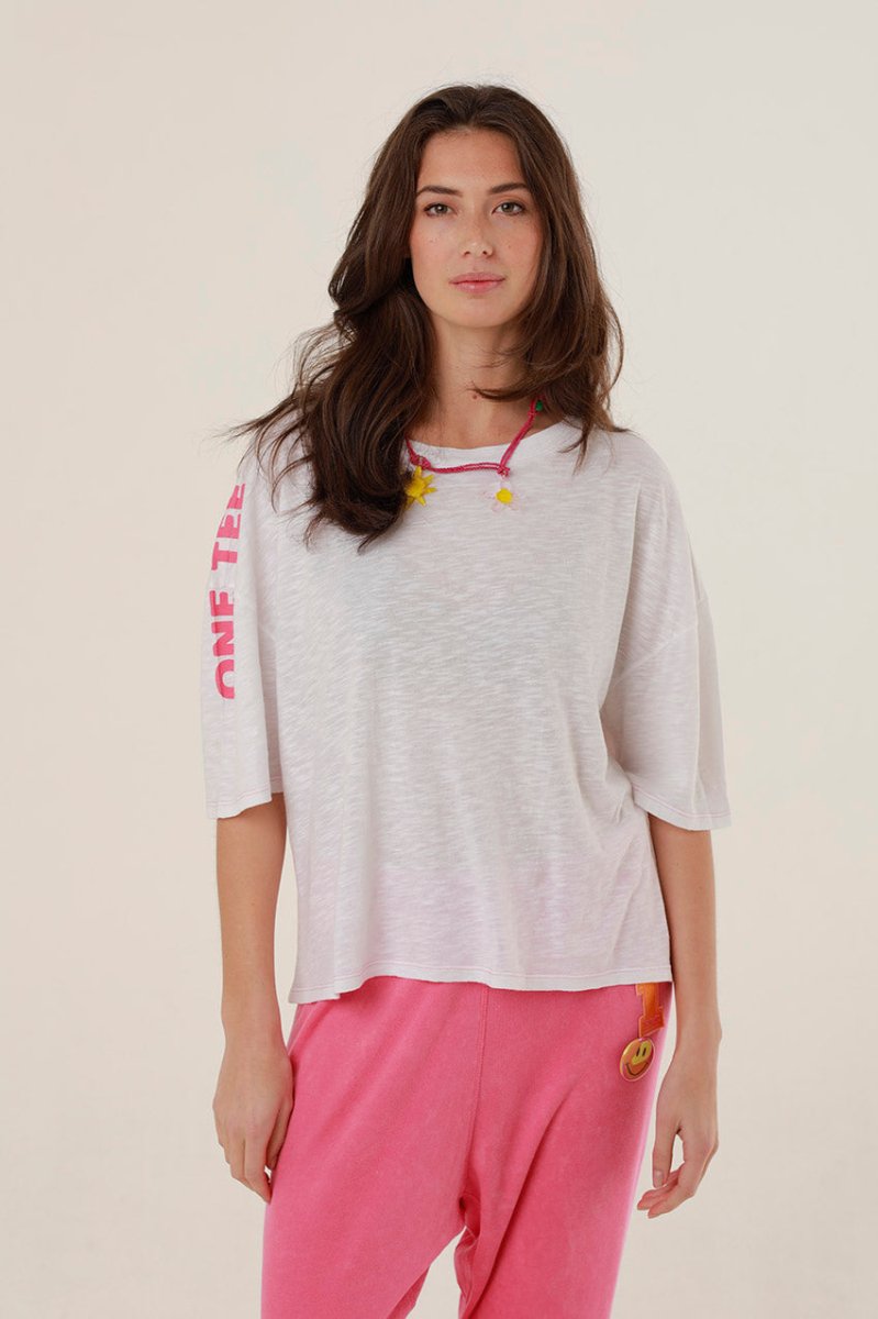 T - SHIRT PAULA WHITE XS - ONE TEE