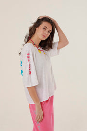 T - SHIRT PAULA WHITE XS - ONE TEE