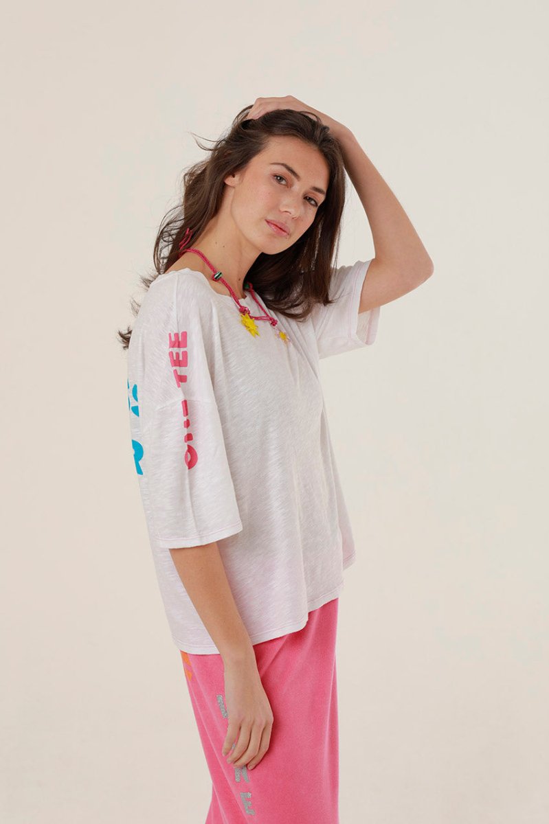 T - SHIRT PAULA WHITE XS - ONE TEE