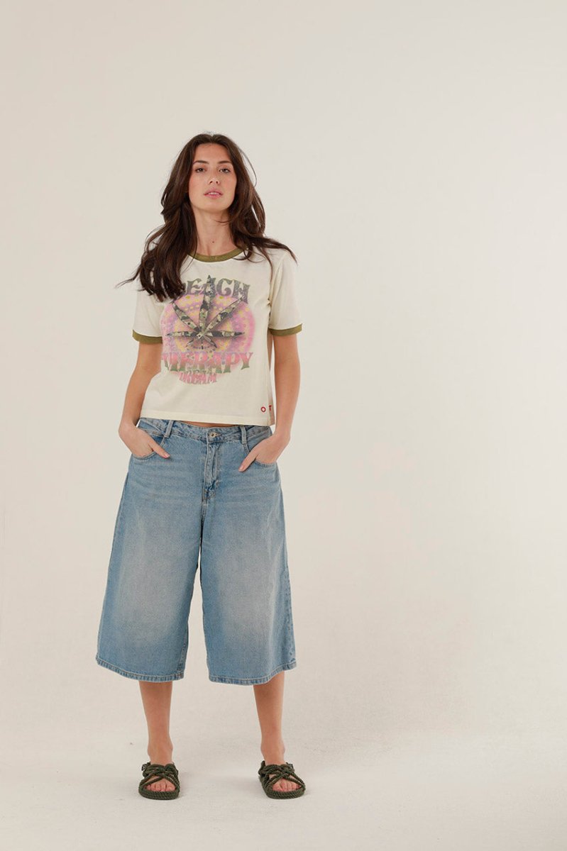 T - SHIRT PEARL MILK XS - ONE TEE