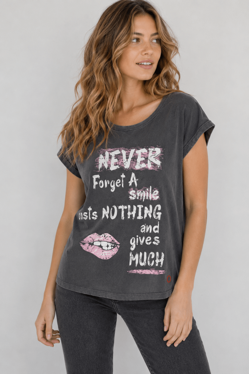 T- SHIRT PENELOPE CARBONE XS - ONE TEE
