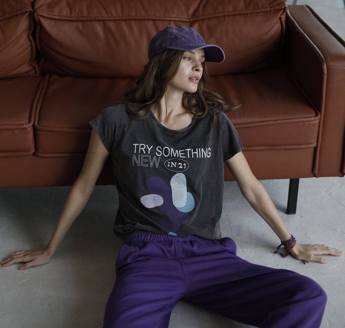 T-shirt prudence blanc XS carbone - ONE TEE