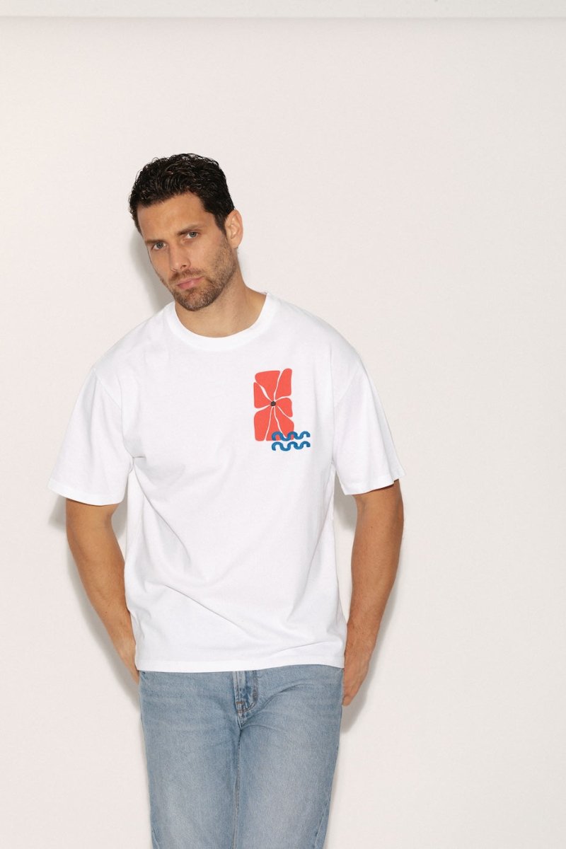 T - SHIRT QUENTIN WHITE S - ONE TEE