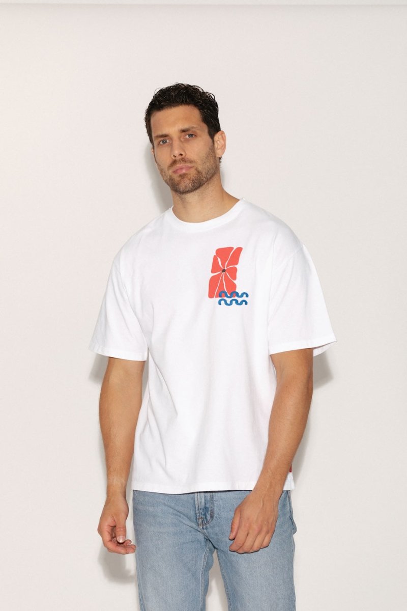 T - SHIRT QUENTIN WHITE S - ONE TEE