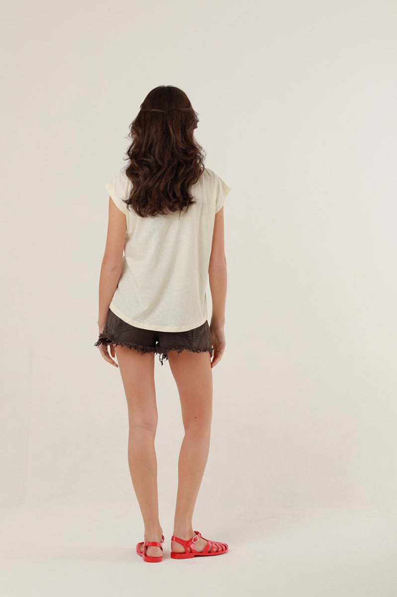 T - SHIRT ROMANE MILK XS - ONE TEE