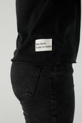 T-SHIRT ROMY BLACK XS BLACK - ONE TEE