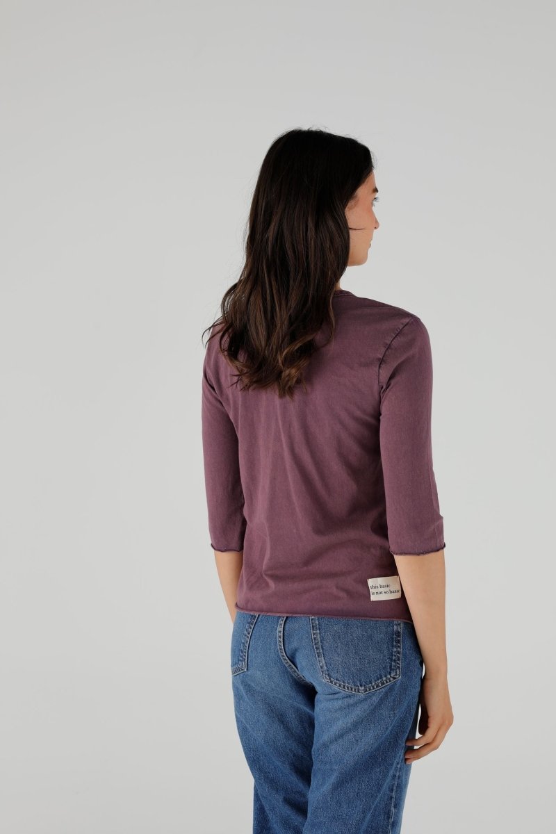 T-SHIRT ROMY COCOA XS COCOA - ONE TEE
