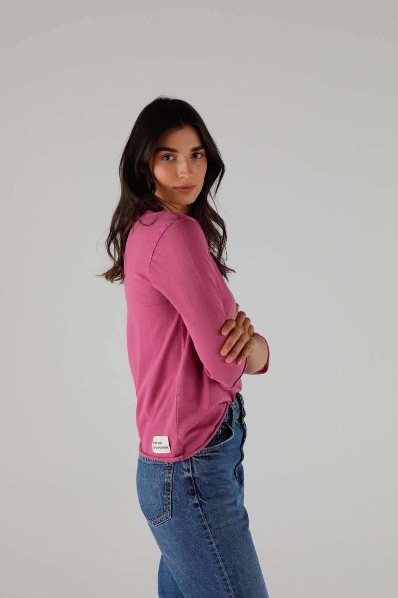T-SHIRT ROMY MAGENTA XS MAGENTA - ONE TEE