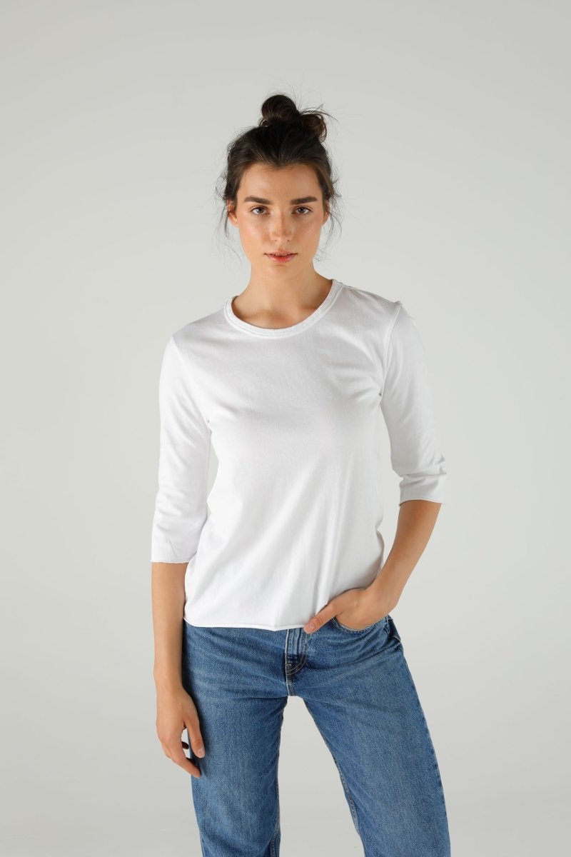 T-SHIRT ROMY WHITE XS WHITE - ONE TEE