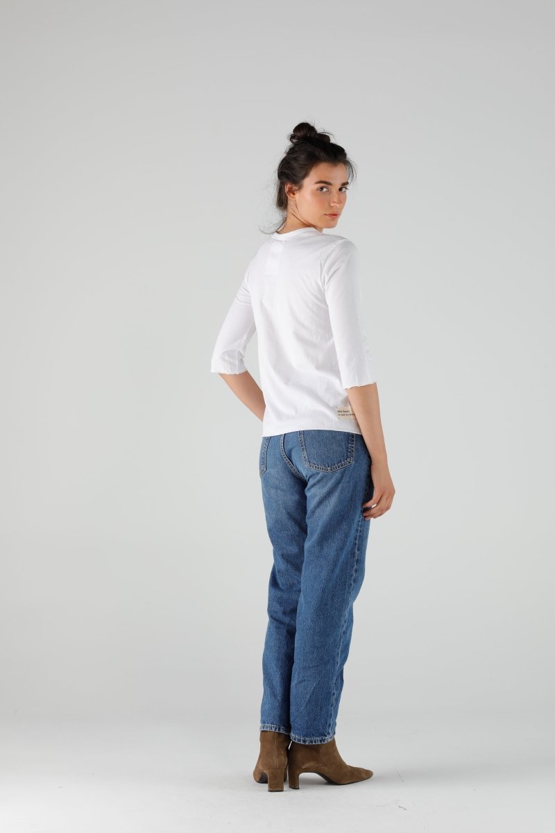 T-SHIRT ROMY WHITE XS WHITE - ONE TEE