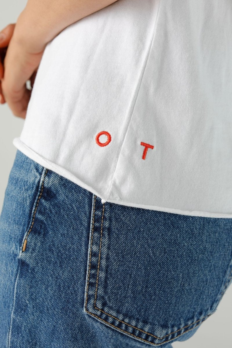 T-SHIRT ROMY WHITE XS WHITE - ONE TEE