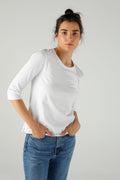 T-SHIRT ROMY WHITE XS WHITE - ONE TEE