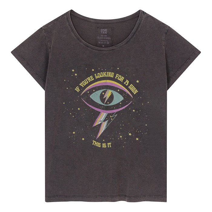 T - SHIRT RUTH CARBONE XS - ONE TEE