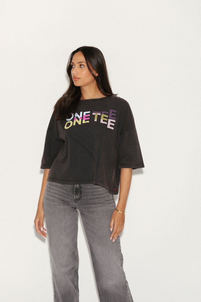 T - SHIRT SIBIL CARBONE XS - ONE TEE
